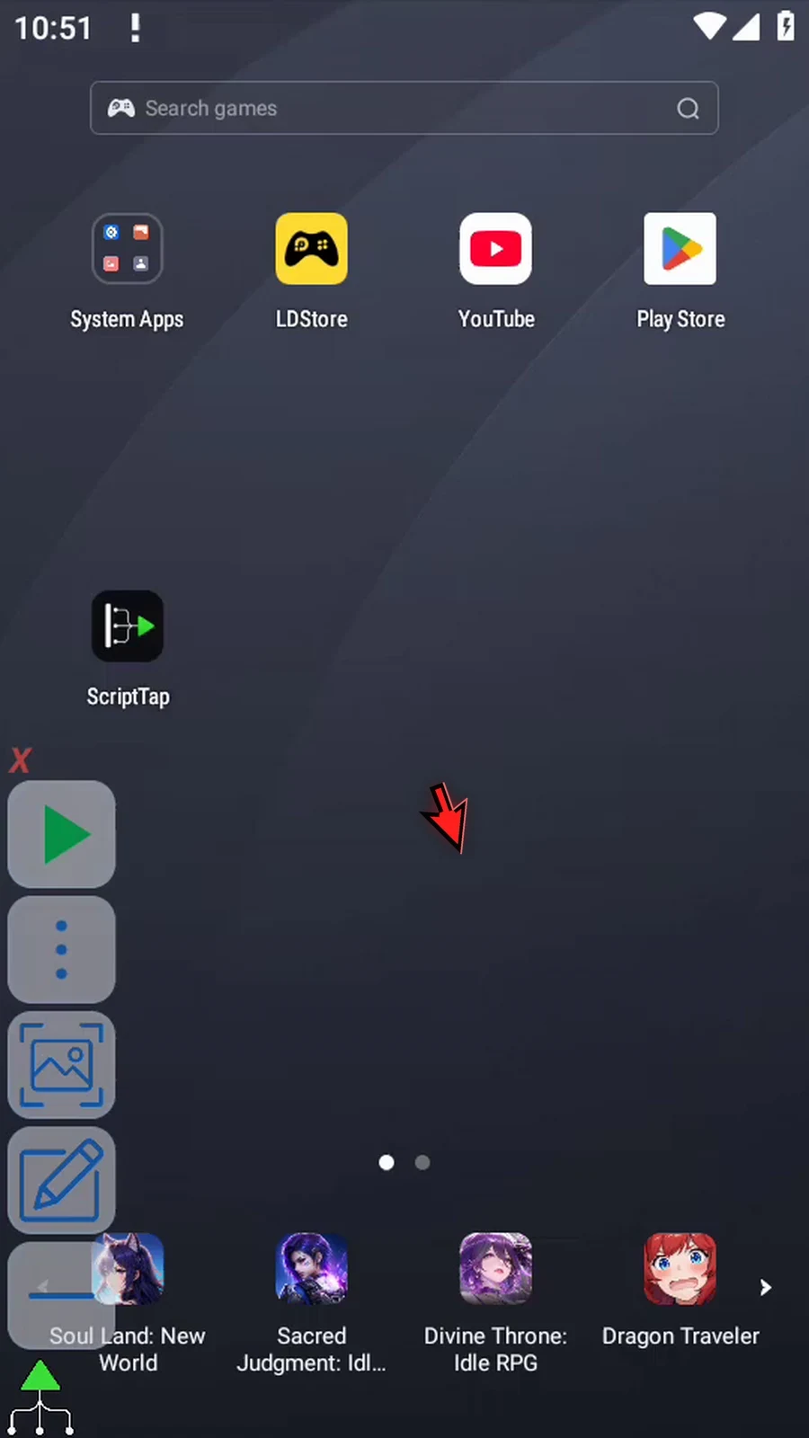 UseAction: DeviceNav step 1: Device Nav performs an Android navigation action without tapping a fixed screen coordinate. Use it to go Home, go Back, open system panels, or navigate supported scrollable screens.